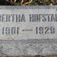 Bertha HOFSTAD