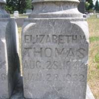 Elizabeth M. (close up) THOMAS